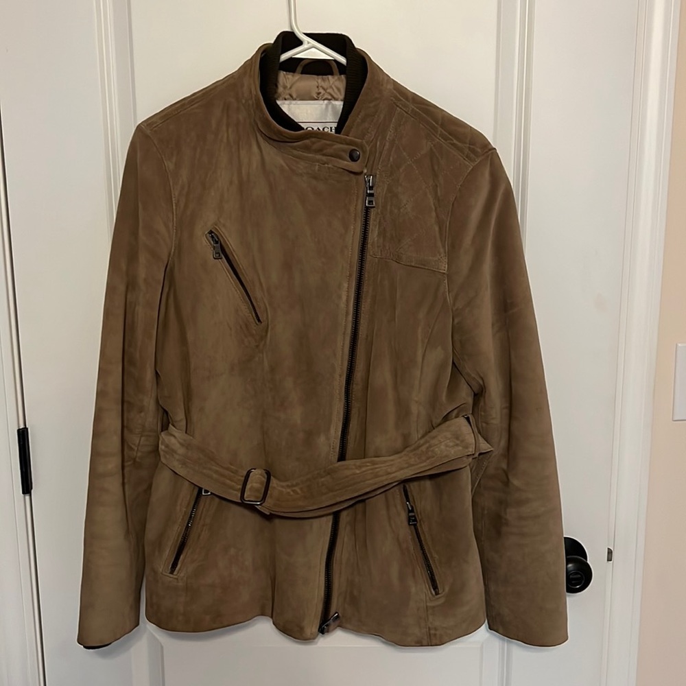 Coach Suede Jacket